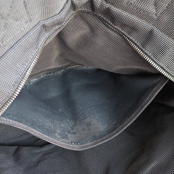 Hermes Herline MM Gray Canvas Tote Toile Fourre-Tout MM - Picture 15 of 16